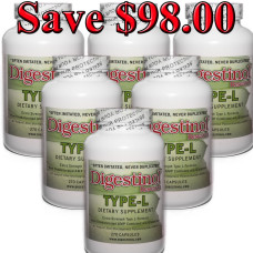 Digestinol - L-Glutamine (6 Bottle)